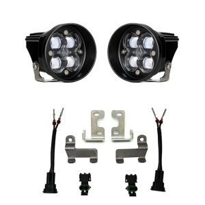Toyota RAV4 Fog Light Pocket Kit - Baja Designs - Squadron - Clear - `16-`27